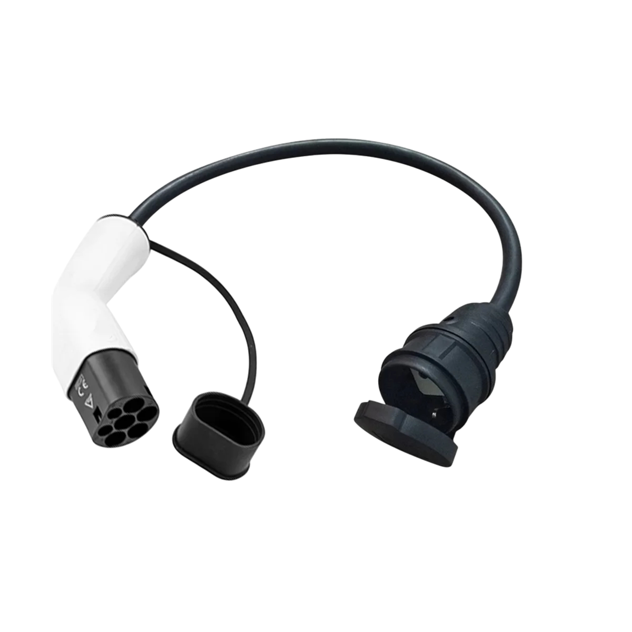 Type2 Naar Schuko 16amp adapter